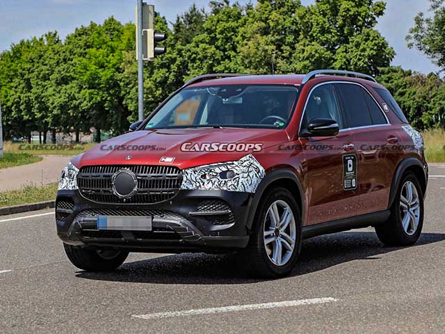 Mercedes-Benz GLE bản nâng cấp mới bị bắt gặp trên đường thử