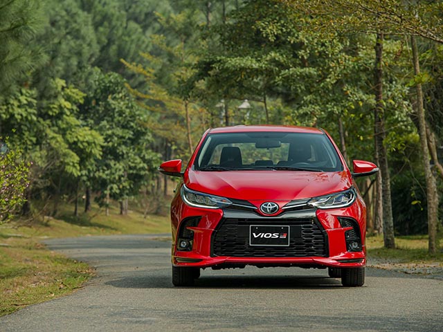 Giá xe Toyota Vios niêm yết và lăn bánh tháng 7/2021