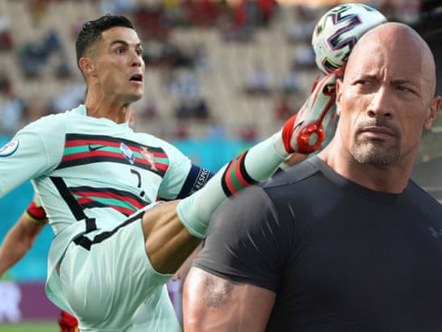 The Rock bị Ronaldo vượt mặt trên BXH đặc biệt nửa đầu năm 2021