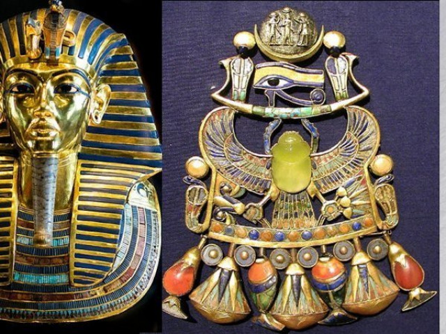 Khám phá gây sốc: Báu vật trong mộ vua Ai Cập làm từ ”vật liệu vũ trụ”