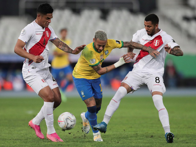 Video Brazil - Peru: Đôi công rực lửa, vé vàng chính thức về tay (Copa America)