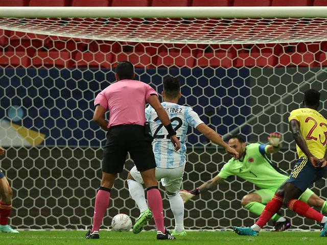 Video Argentina - Colombia: Giằng co kịch tính, người hùng đá penalty (Bán kết Copa America)