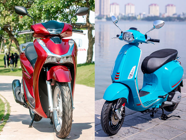 So sánh Vespa Sprint với Honda Sh150i: ”Kẻ tám lạng, người nửa cân”