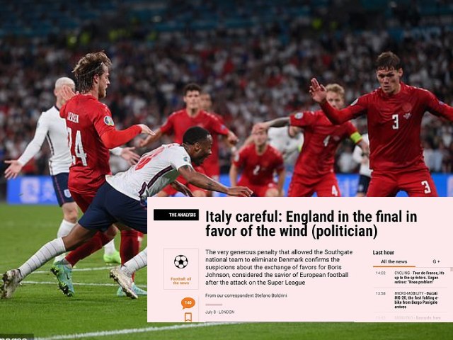 Báo Italia nghi UEFA ”giật dây” để ĐT Anh vào chung kết EURO, tung thuyết âm mưu sốc
