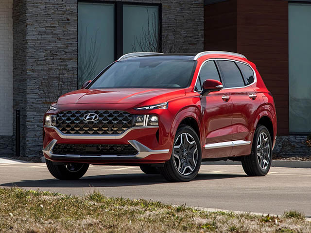 Giá xe Hyundai Santa Fe lăn bánh tháng 7/2021