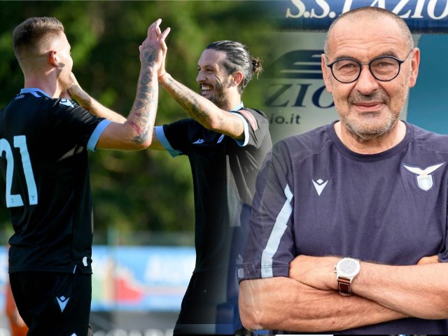 Video Lazio đại thắng 11-0, ghi 21 bàn trong 2 trận dưới thời HLV Sarri