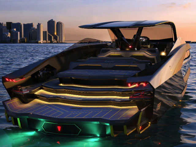 Du thuyền ”siêu xe trên biển” không phải ai có tiền cũng mua được của Lamborghini