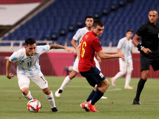 Video bóng đá Olympic Tây Ban Nha - Argentina: Thế trận áp đảo, phung phí cơ hội (H1)