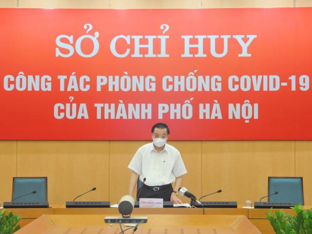 Chủ tịch TP.Hà Nội thông tin về tình hình chống dịch COVID-19 của thành phố