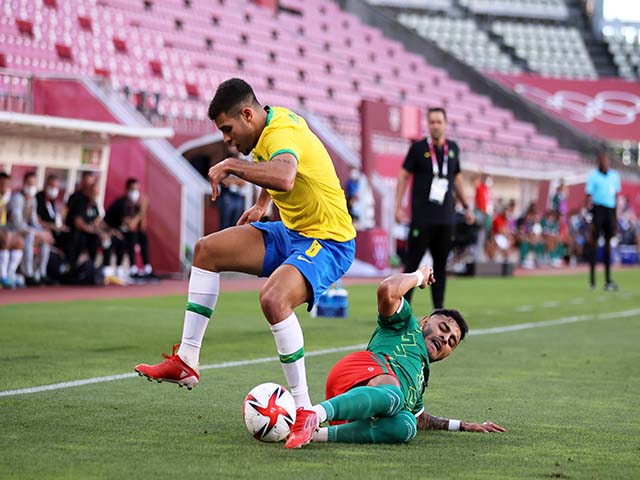 Video Olympic Mexico - Brazil: So kè loạt ”đấu súng”, vé chung kết xứng đáng