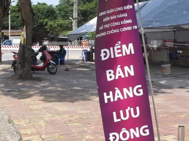 Thí điểm bán hàng lưu động trong thời gian giãn cách xã hội tại Hà Nội