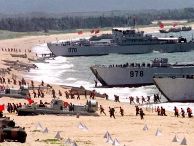 Cảng Đài Trung ở Đài Loan có thể là mục tiêu đổ bộ của quân đội Trung Quốc