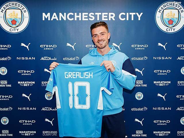 ”Bom tấn” Grealish chính thức gia nhập Man City, nói điều bất ngờ về De Bruyne