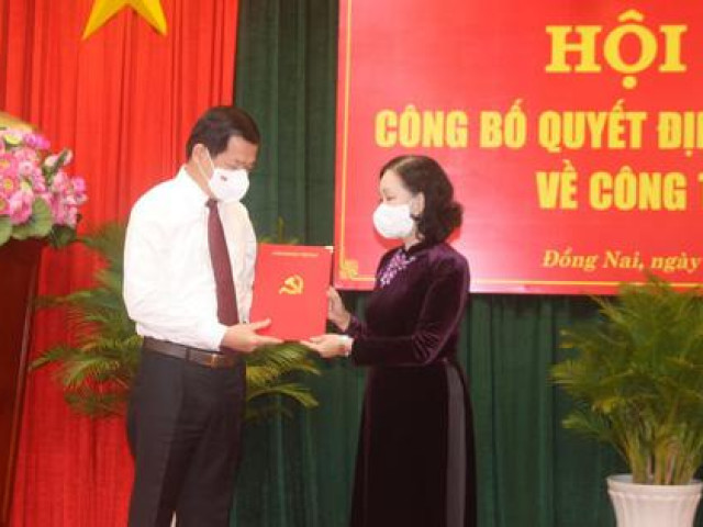 Ông Nguyễn Hồng Lĩnh làm Bí thư Tỉnh ủy Đồng Nai