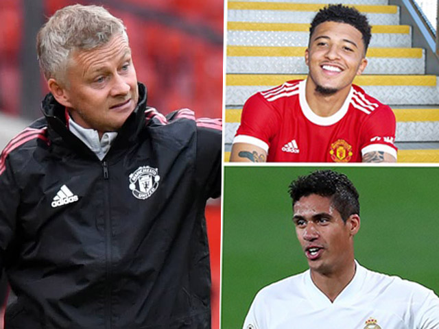 MU chốt trận ra mắt Sancho, Solskjaer cực lo vì Varane trước ”giờ G”