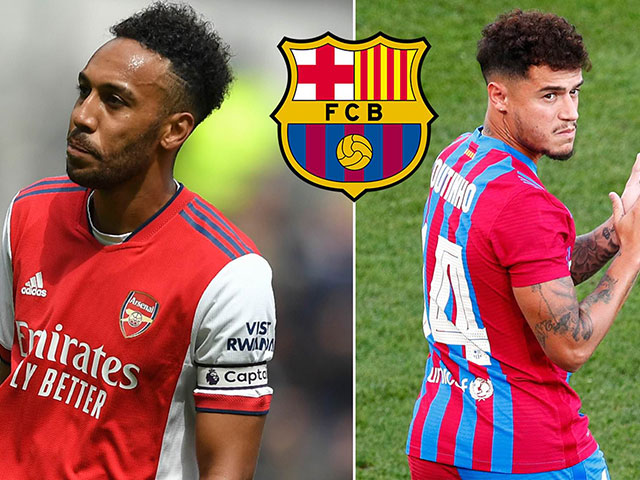 Barca ra chiêu độc chốt gọn Aubameyang, Arsenal ”đánh bạc” với Coutinho