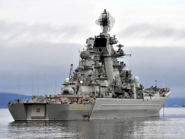 Uy lực hủy diệt ”Peter Đại đế”: Tuần dương hạng nặng của Hải quân Nga