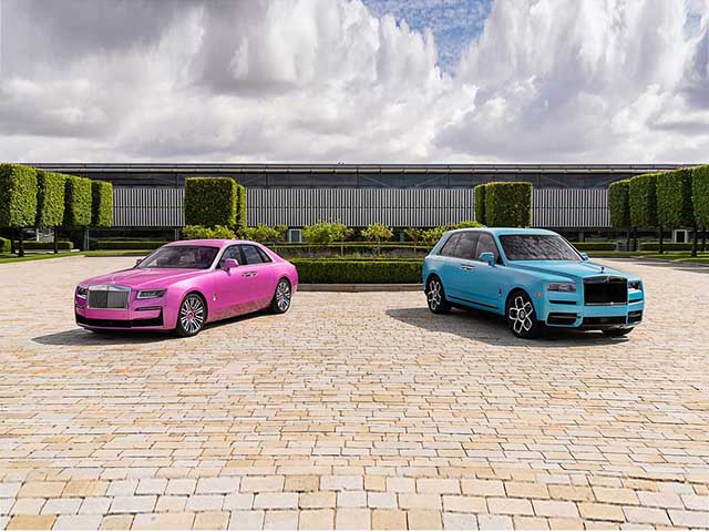 Rolls-Royce trình làng bộ đôi Bespoke độc đáo tại Tuần lễ xe hơi Monterey 2021