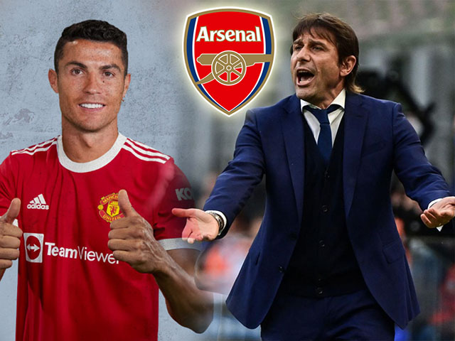 Có đúng MU muốn ”giải cứu” Ronaldo, Arsenal nhắm Conte & 5 siêu HLV thay Arteta (Clip 1 phút Bóng đá 24H)