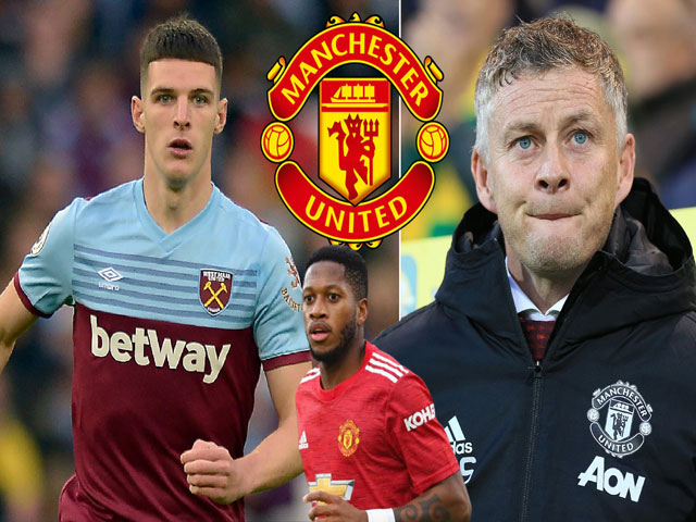 Thống kê sốc: Declan Rice 100 triệu bảng không hay hơn Fred của MU