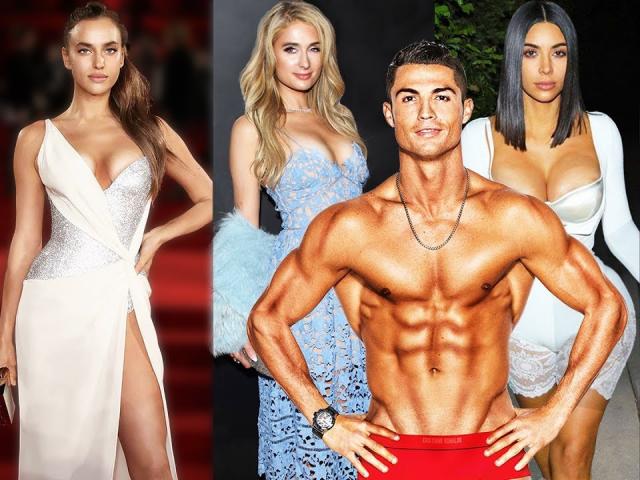 ”Lực sĩ” Ronaldo liên quan hàng tá người đẹp, Sharapova từng dính tin đồn