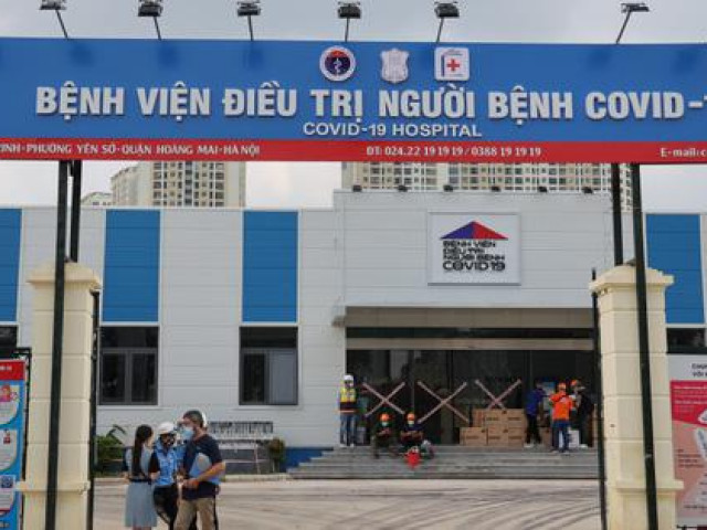 Bệnh viện điều trị COVID-19 hiện đại nhất Hà Nội sắp đi vào hoạt động
