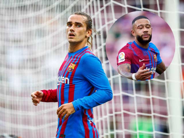 Thảm họa Griezmann 3 trận 0 bàn thắng: Barca càng đau vì Messi, có Depay cứu rỗi