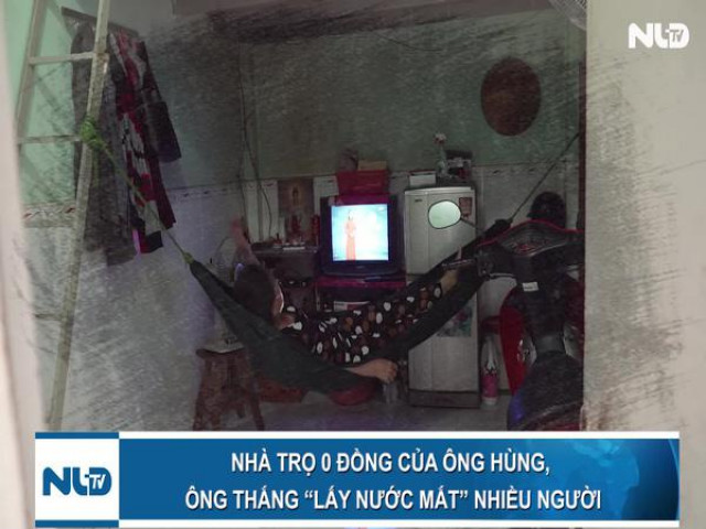 Nhà trọ 0 đồng của ông Hùng, ông Thắng ”lấy nước mắt” nhiều người