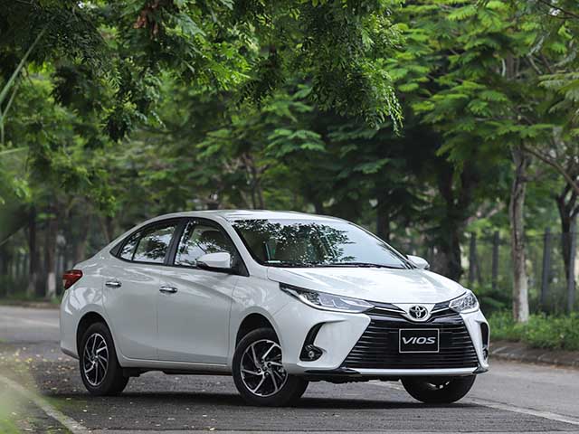 Giá xe Toyota Vios tháng 9/2021, hỗ trợ phí trước bạ lên đến 30 triệu đồng