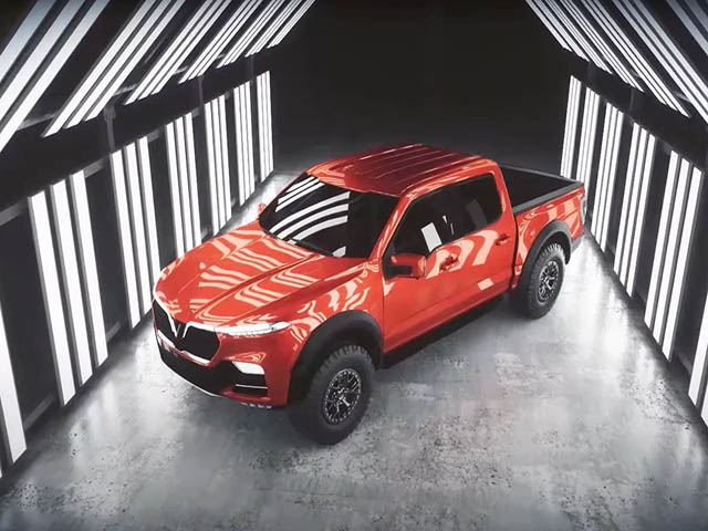 Chiêm ngưỡng concept xe VinFast bán tải và mui trần dưới dạng video
