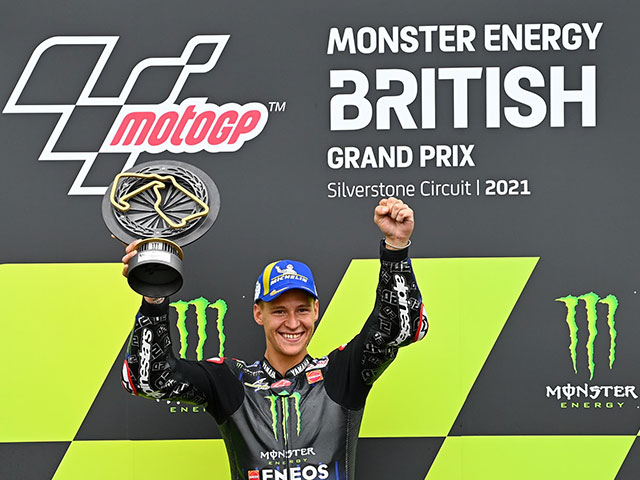 Đua xe MotoGP, British GP: Yamaha đua vô địch, podium lịch sử cho đội đua Italia