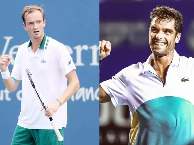 Video tennis Andujar - Medvedev: ”Ác mộng” set trắng, uy lực đáng sợ (Vòng 3 US Open)