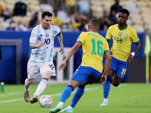 Trực tiếp bóng đá Brazil - Argentina: Trận đấu bị dừng vì cảnh sát (Vòng loại World Cup)