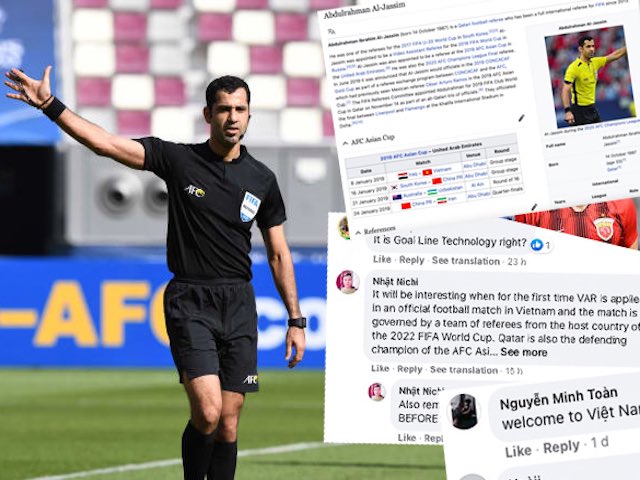 ĐT Việt Nam đấu Australia: Dân mạng ”vừa đấm vừa xoa” trọng tài Qatar trên Facebook