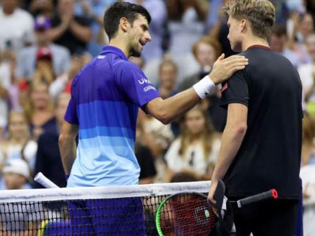 Video tennis Djokovic - Brooksby: Set 1 thảm họa, bừng tỉnh cán mốc lịch sử (Vòng 4 US Open)