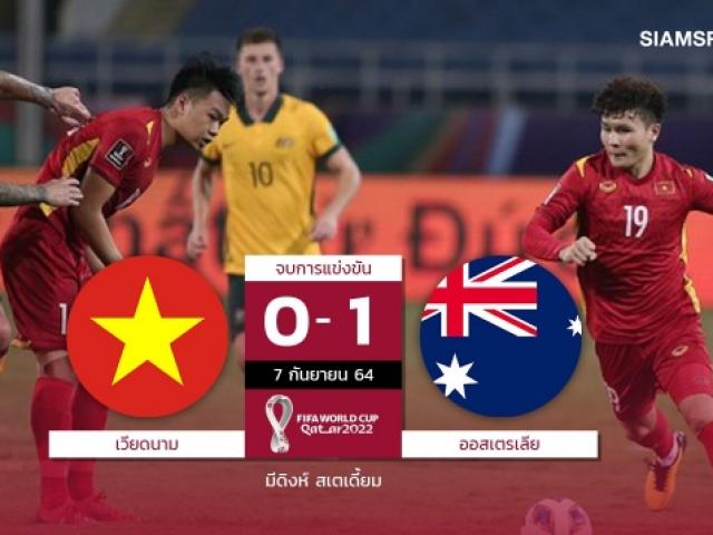 Người Thái nói gì về đội tuyển Việt Nam sau trận đấu với Australia?