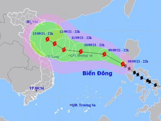 Bão Côn Sơn giật cấp 11 chính thức vào Biển Đông, trở thành cơn bão số 5