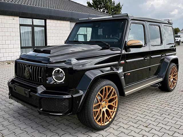 Mercedes-AMG G63 bản độ ”mạ vàng” của Brabus chào hàng các đại gia Việt