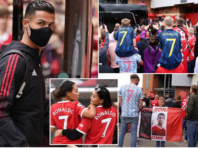 Ronaldo đá chính trận ra mắt MU, 76.000 fan ”nhuộm đỏ” Old Trafford