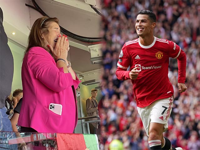Mẹ Ronaldo bật khóc chứng kiến con trai rực sáng, CR7 viết tâm thư gửi fan MU