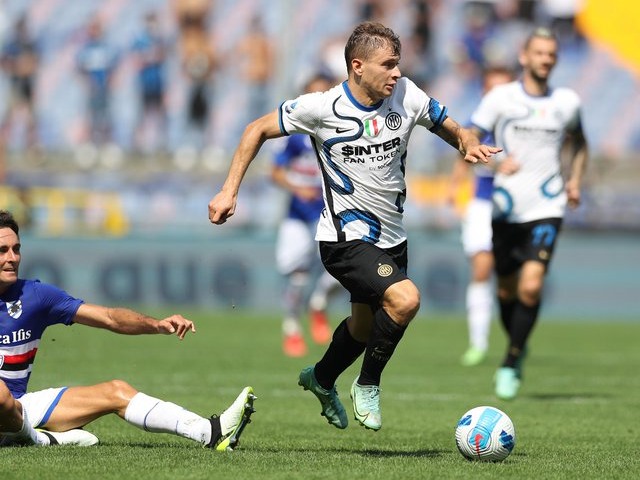 Kết quả bóng đá Sampdoria - Inter Milan: Siêu phẩm mở điểm, rượt đuổi 4 bàn (Vòng 3 Serie A)