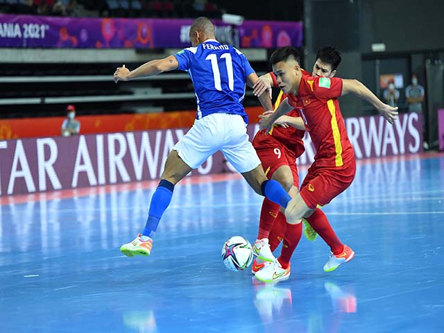 Kết quả bóng đá futsal Việt Nam - Brazil: Nỗ lực Khổng Đình Hùng, đại tiệc bóng đá 10 bàn