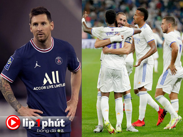 Messi chịu áp lực ở PSG trước hiệu ứng Ronaldo, Real khó bung sức tại Cúp C1 (Clip 1 phút Bóng đá 24H)