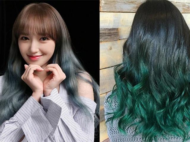 Nhuộm tóc xanh lá thế nào để không bị xa lánh  Làm đẹp  Việt Giải Trí