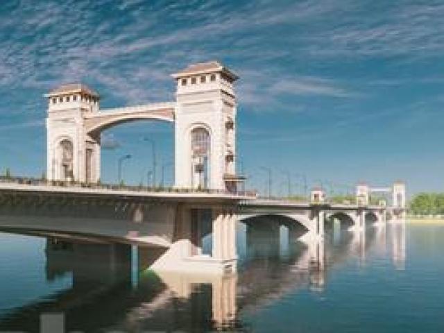 Tận thấy phong cách ”Xứ Đông Dương” trong thiết kế cầu Trần Hưng Đạo vượt sông Hồng