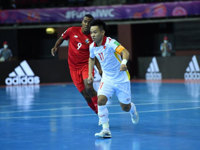 Kết quả bóng đá futsal Việt Nam - Panama: Thắng lợi kịch tính, mơ vé vòng 1/8 World Cup