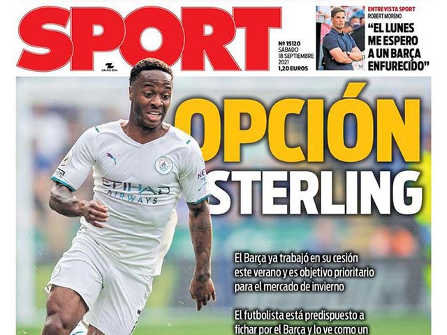 Barca tìm viện binh cứu Koeman: Bất ngờ ”săn” Sterling, được đối thủ hiến kế