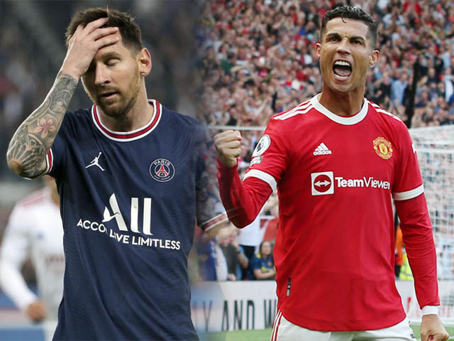 Ronaldo - Messi đá 3 trận ở đội mới: Người thăng hoa tuyệt đỉnh, kẻ đánh mất mình