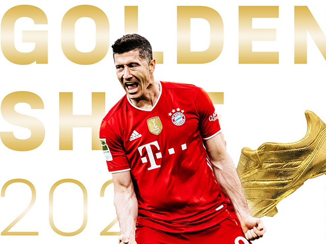 Lewandowski giành Giày vàng, nói điều khiến Man City - Real Madrid ”sôi sục”