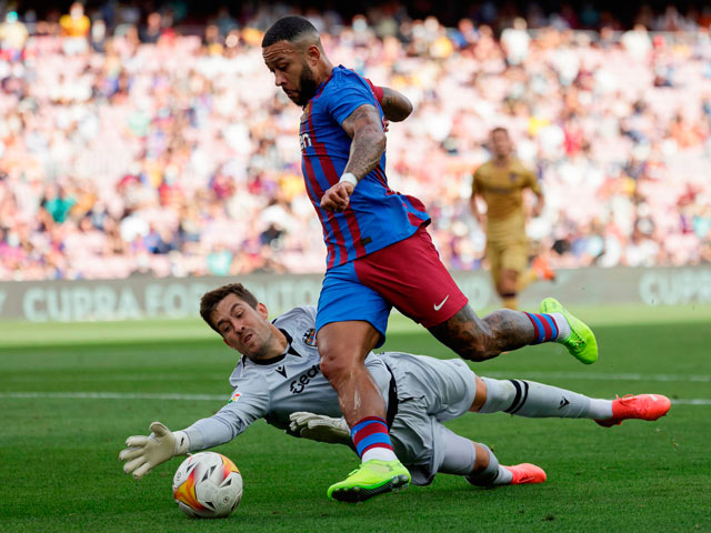 Video bóng đá Barcelona - Levante: Khởi đầu tưng bừng, siêu phẩm ấn định (Vòng 7 La Liga)